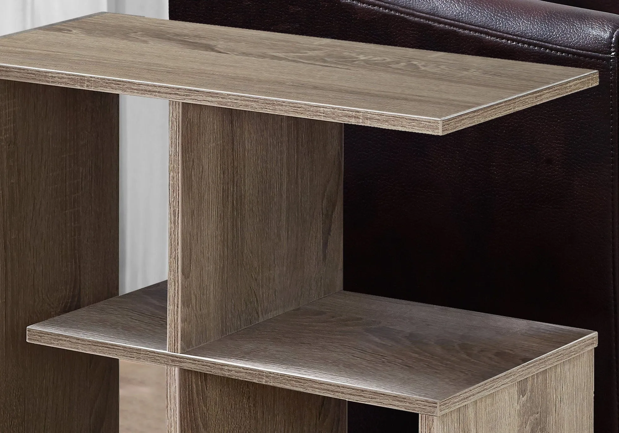 Accent Side Table, Narrow, Small, 3 Tier, Contemporary & Modern by Couch.com
