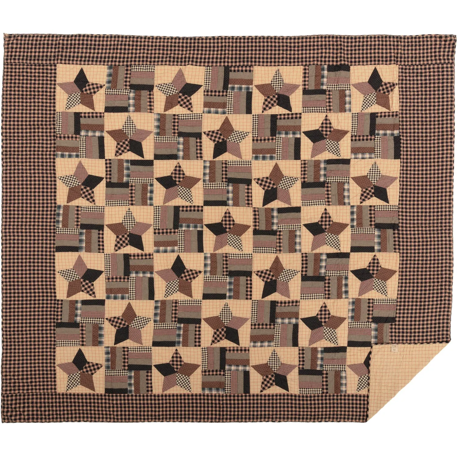 Bingham Star Quilt Set, Quilt w/ Sham