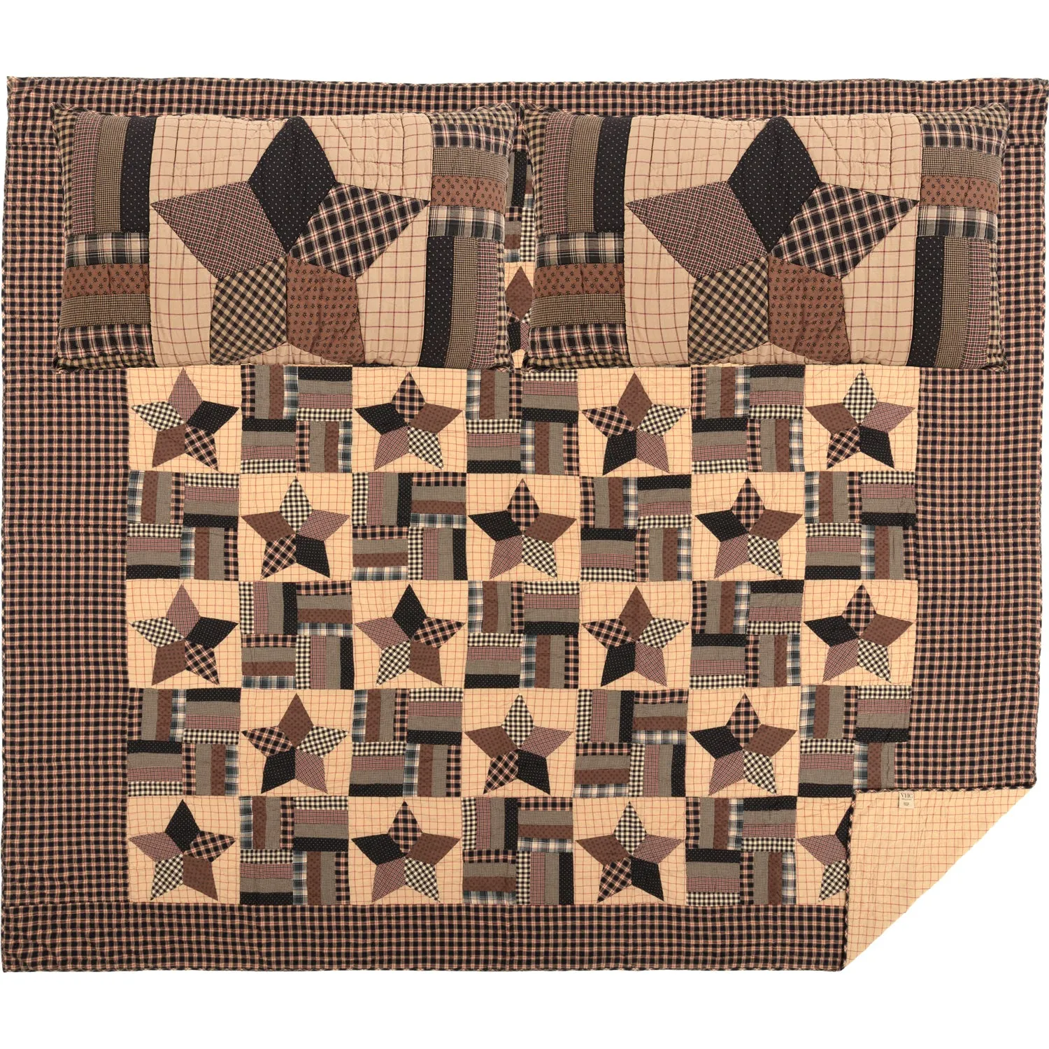 Bingham Star Quilt Set, Quilt w/ Sham