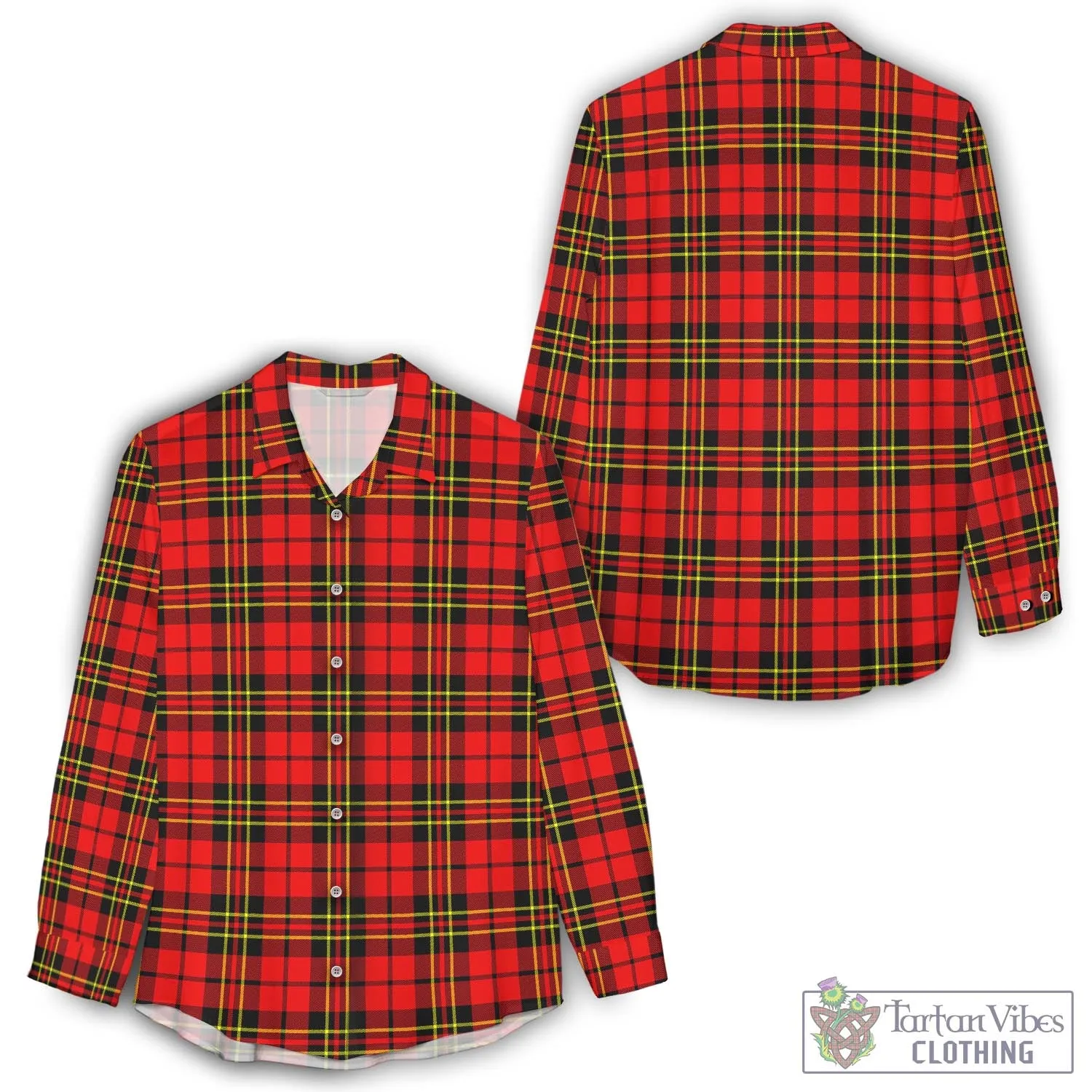 Brodie Modern Tartan Women's Casual Shirt