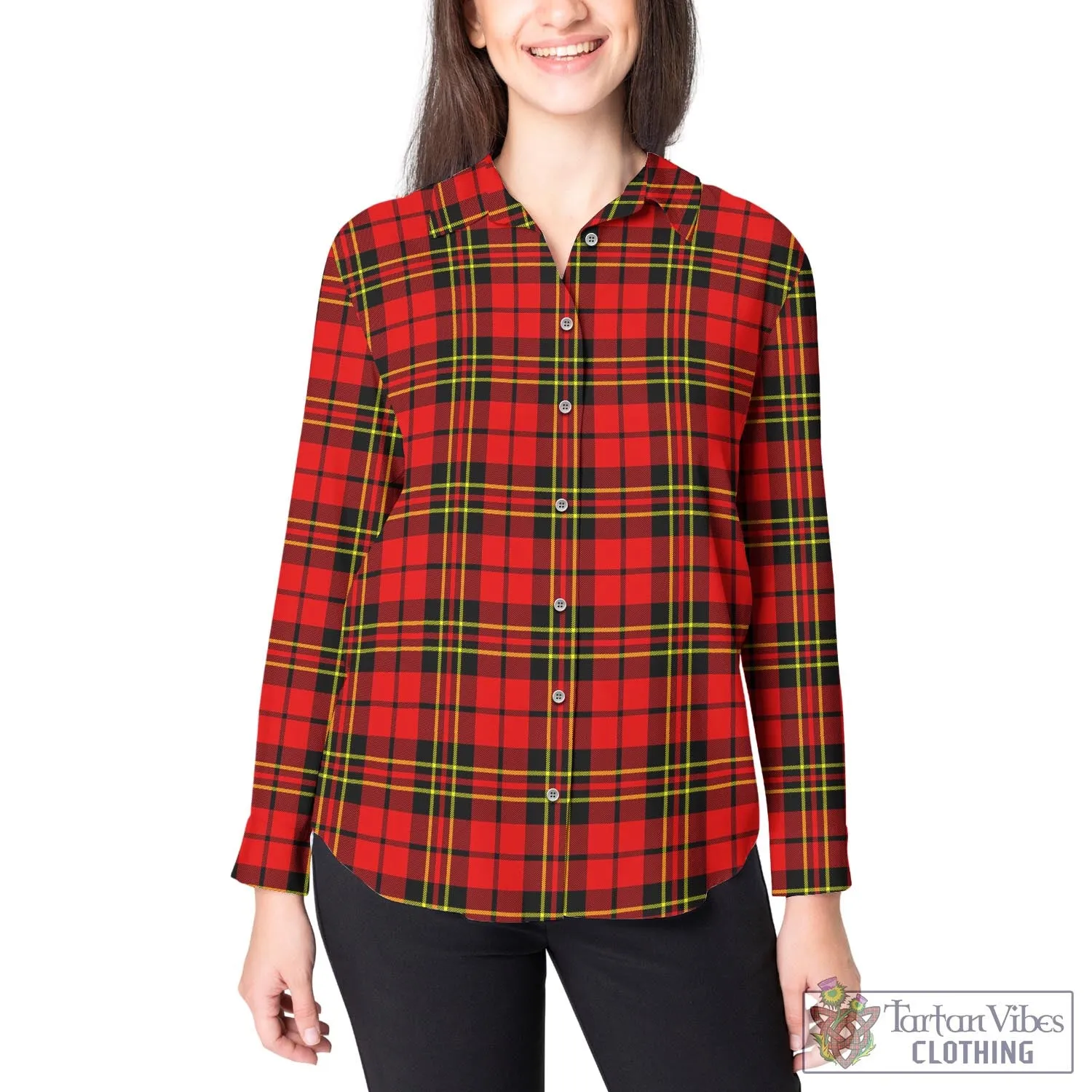 Brodie Modern Tartan Women's Casual Shirt