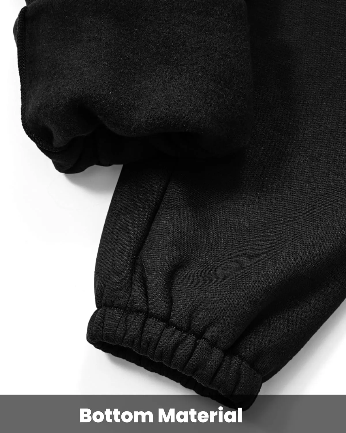 BTFBM Women 2 Piece Tracksuits Fall Winter 1/4 Zip Sweatshirt Jogger Pants Matching Lounge Sets Thick Sweatsuits Pockets