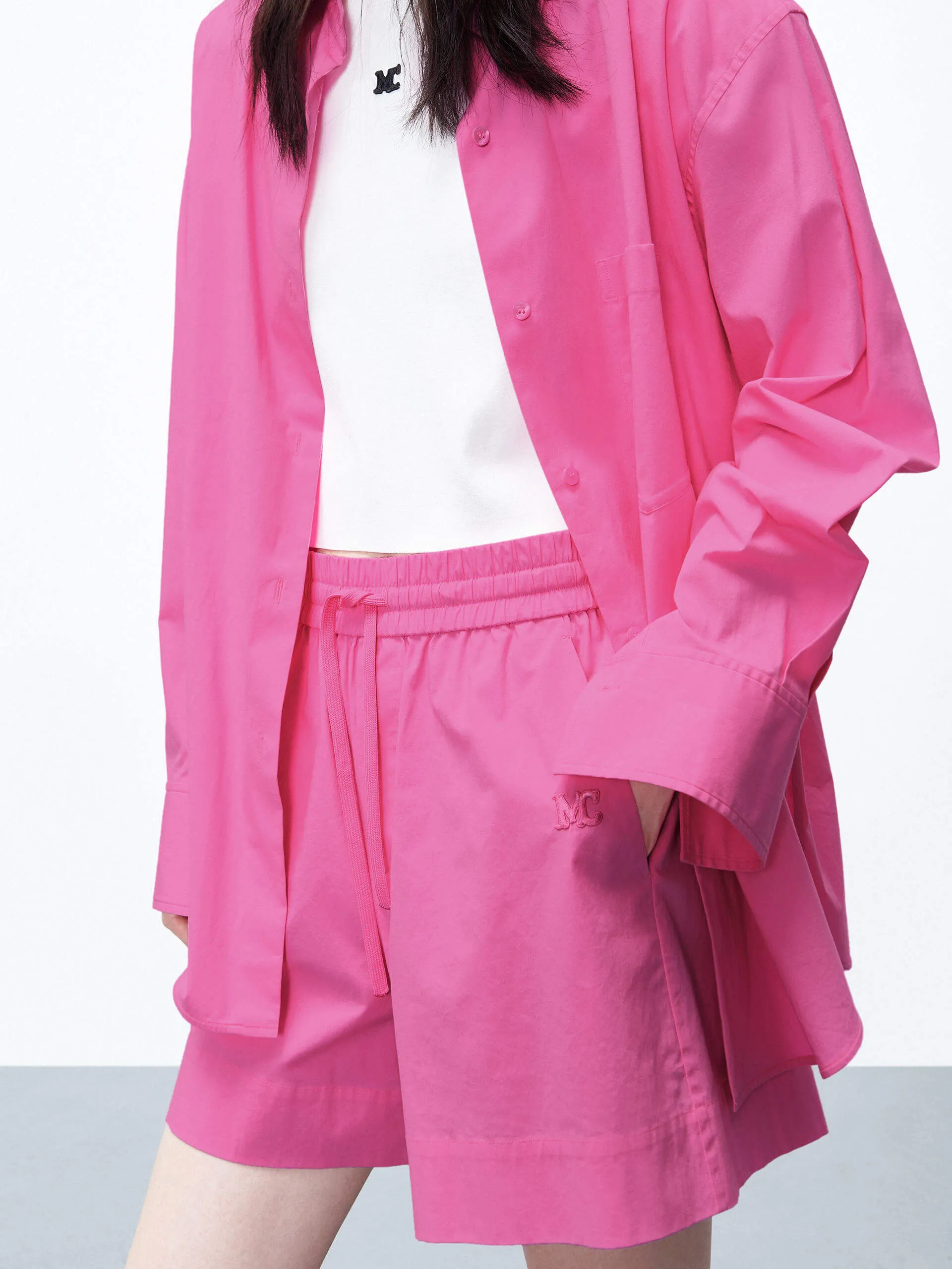 Drawstring Detail Shorts