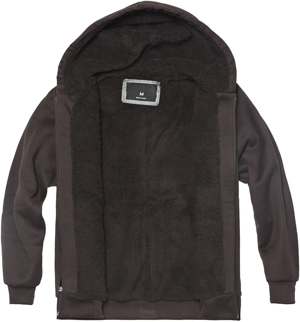 Gary Com Heavyweight Sherpa Hoodies for Men, Thick Fleece Lined Full Zip Up Winter Warm Sweatshirts Work Jackets