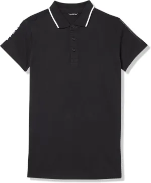 GUESS Boys' Organic Cotton Polo with Taping