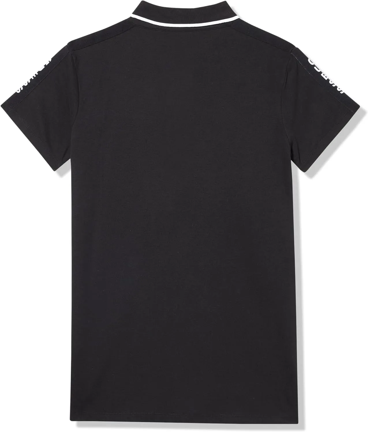 GUESS Boys' Organic Cotton Polo with Taping
