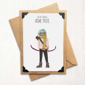 Rather Puckish Greeting Card - Many Styles
