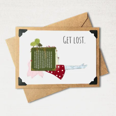 Rather Puckish Greeting Card - Many Styles