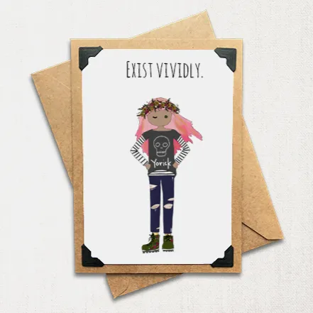 Rather Puckish Greeting Card - Many Styles