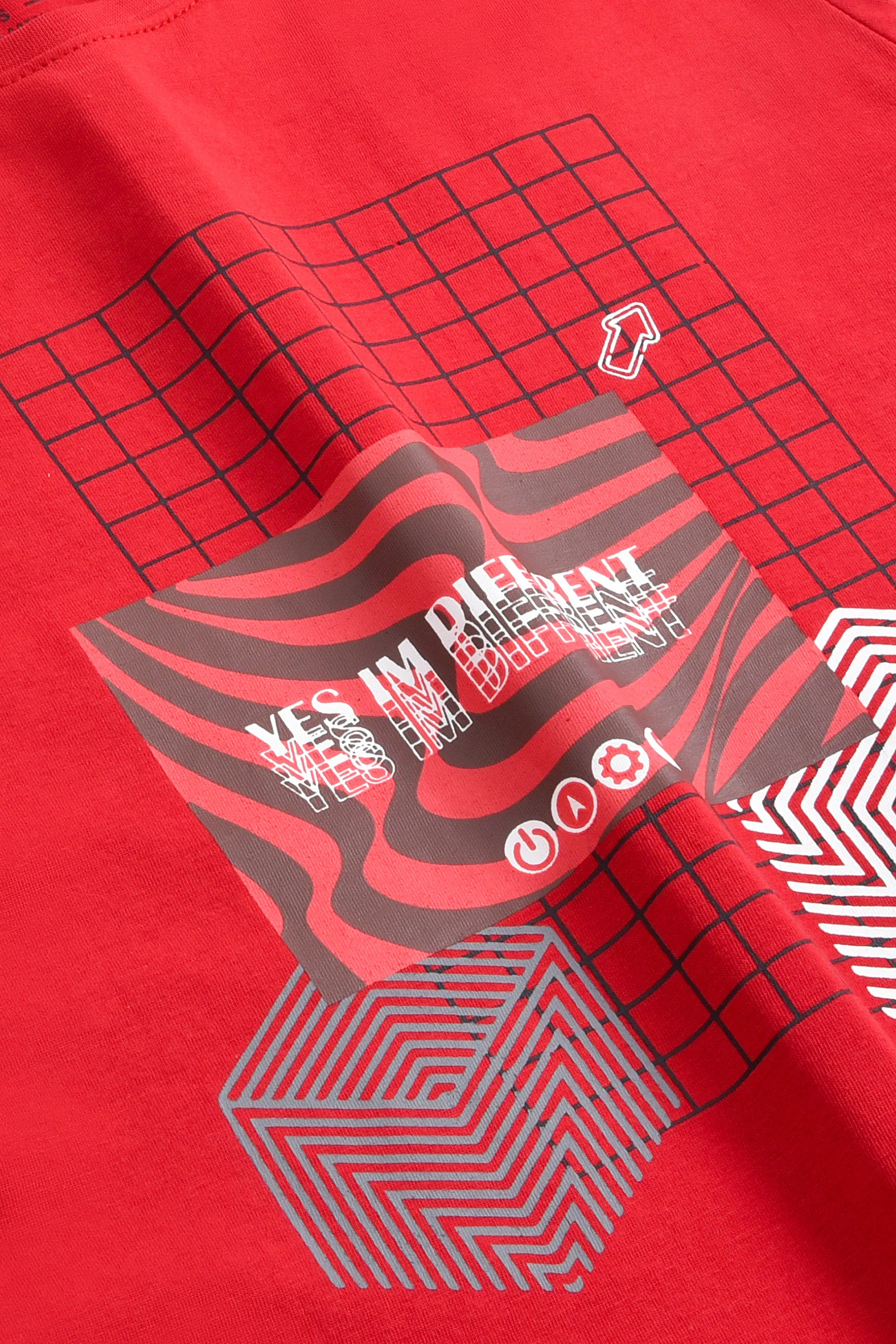 Rhythms Red Graphic