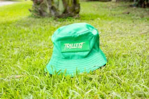 Rubber Patch Logo Bucket Hat - Green