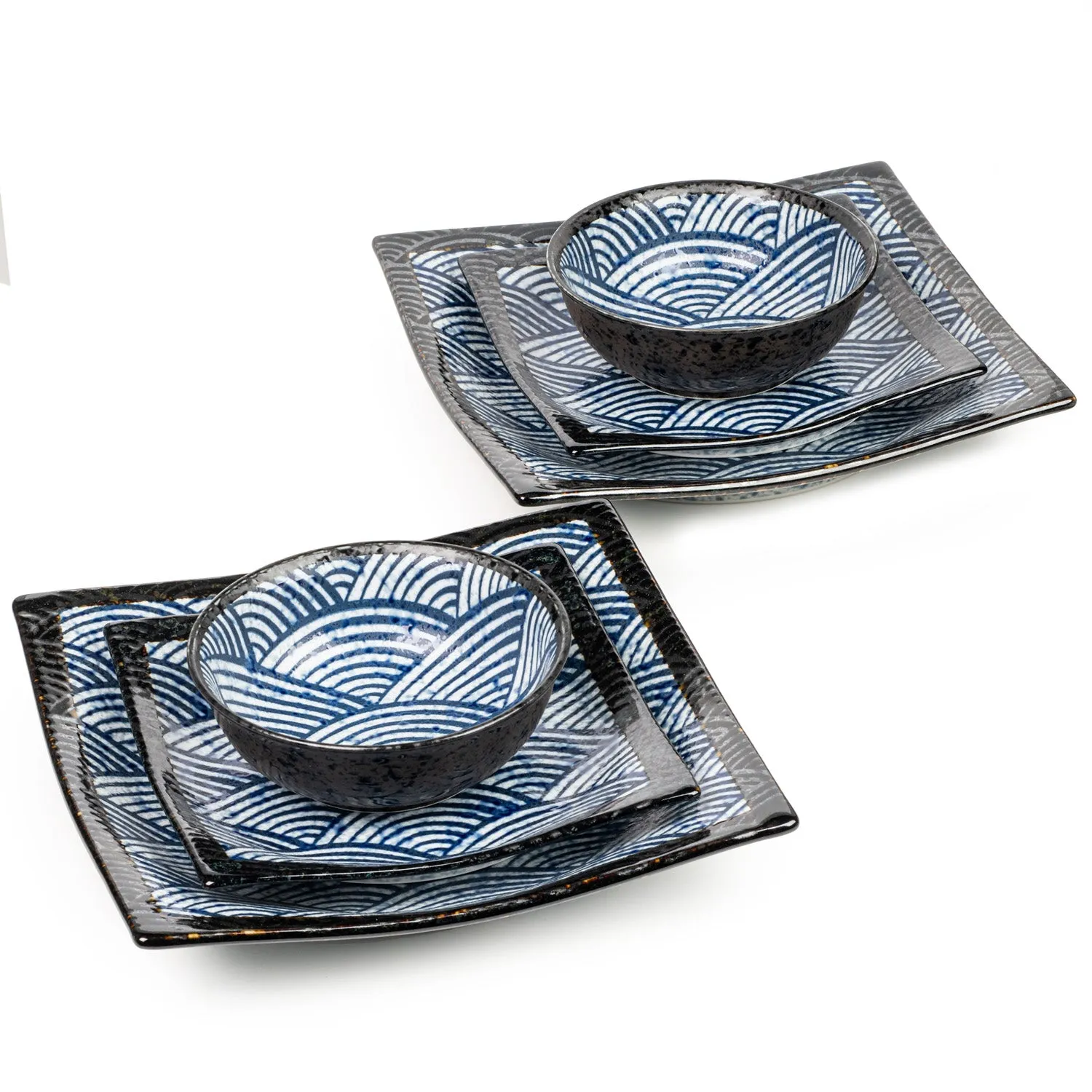 Seikaiha 6pce Japanese Dinner Gift Set
