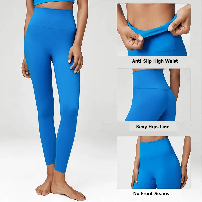 Stylish Elastic Women's High Waist Yoga Leggings - SF2110