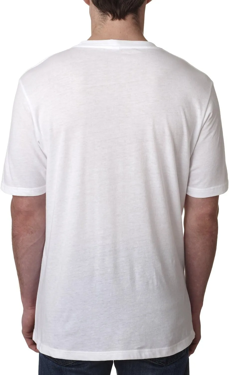 The Next Level Mens Triblend Long-Sleeve Henley (6072)