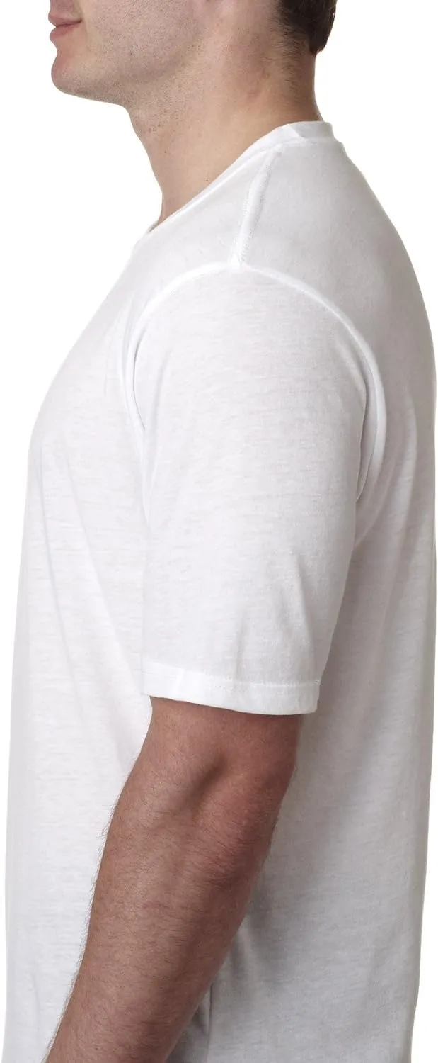 The Next Level Mens Triblend Long-Sleeve Henley (6072)