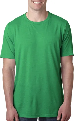 The Next Level Mens Triblend Long-Sleeve Henley (6072)
