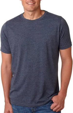 The Next Level Mens Triblend Long-Sleeve Henley (6072)