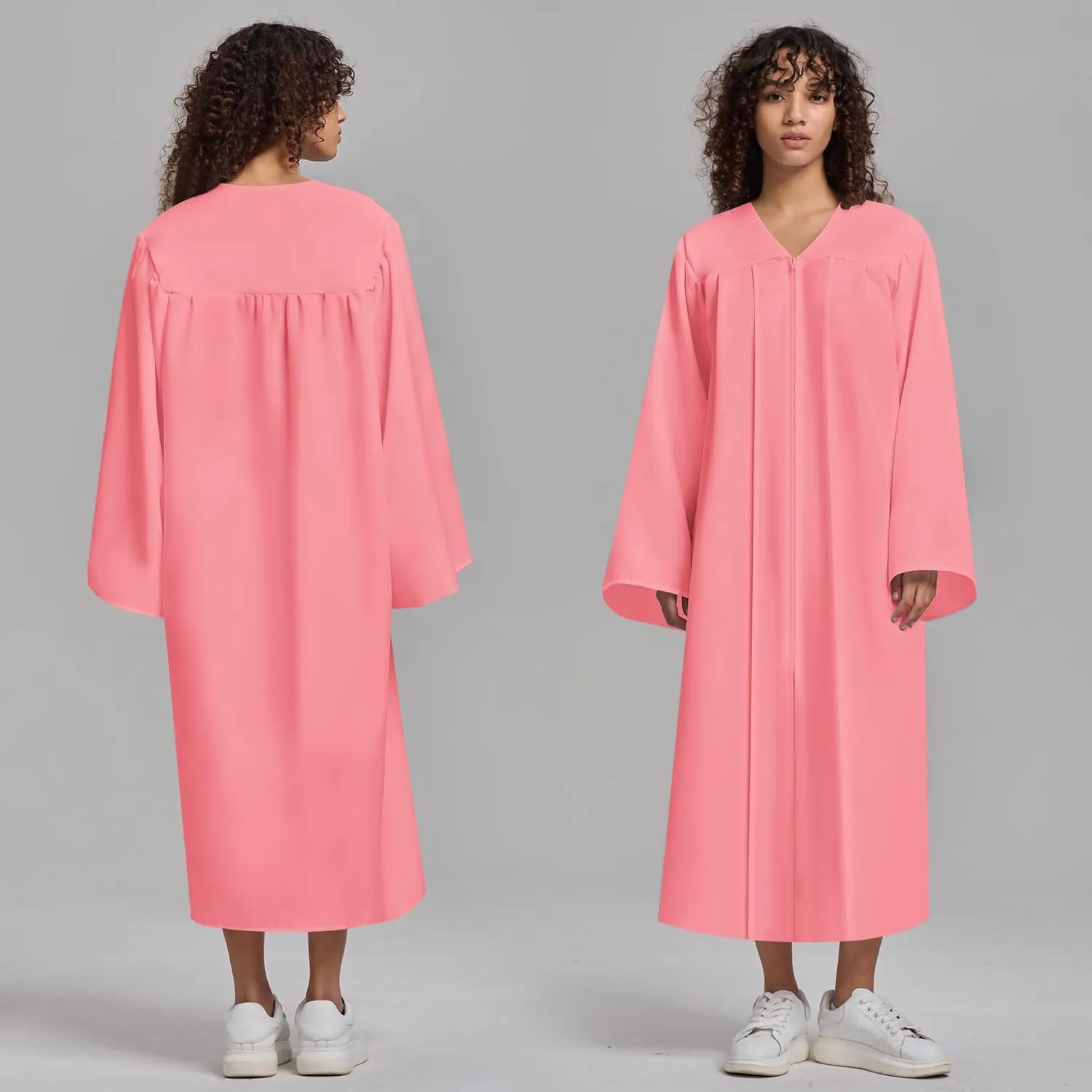 Unisex Matte Graduation Gown for High School,Choir Robes for Church, Judge Robes Costume 12 Colors